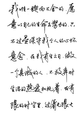 张神农硬笔艺术手写体练字帖大气漂亮潇洒被称为手写行书天花板