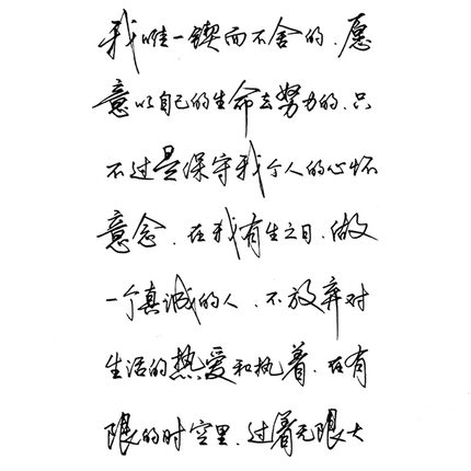 张神农硬笔艺术手写体练字帖大气漂亮潇洒被称为手写行书天花板