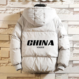 MY16001-P100 加厚加绒衣男面包服男大码服男袄男外套男图片