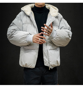 MY16008-P100 加厚加绒衣男面包服男大码服男袄男外套男图片