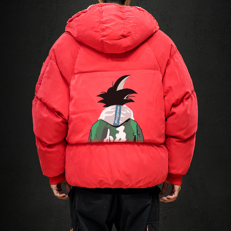 MY16005-P100加厚加绒衣男面包服男大码服男袄男外套男,男装棉衣,电商A040A