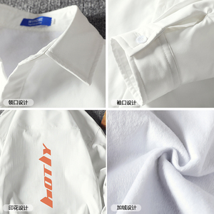 CS15006加绒款P55加厚加绒衬衫男保暖衬衣长袖寸衫上衣服外套图片