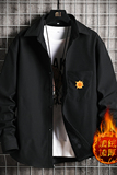 CS15018加绒款P55加厚加绒衬衫男保暖衬衣长袖寸衫上衣服外套，男装衬衫，电商A040A