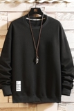 S6045-P35春季圆领卫衣男大码韩版宽松长袖外套男，男装卫衣，电商A040A