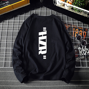 电商A040A-TX3002-P25 纯长袖t恤男大码胖子打底衫上衣服图片
