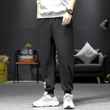 K12045-P40春季束脚直筒运动裤男大码宽松休闲卫裤哈伦裤，男装休闲裤，电商A040A