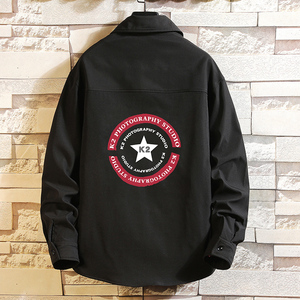 CS15032加绒款P55加厚加绒衬衫男保暖衬衣长袖寸衫上衣服外套图片