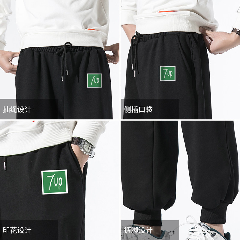 K12058-P40加绒P50加绒运动裤男大码宽松束脚直筒卫裤休闲裤,男装休闲裤,电商A040A