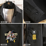 CS15016加绒款P55加厚加绒衬衫男保暖衬衣长袖寸衫上衣服外套，男装衬衫，电商A040A
