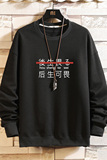 S6028-P35春季圆领卫衣男大码韩版宽松长袖外套男，男装卫衣，电商A040A