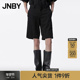 江南布衣春秋西装 短裤 女休闲裤 JNBY 纯羊毛100%精纺通勤直筒中裤