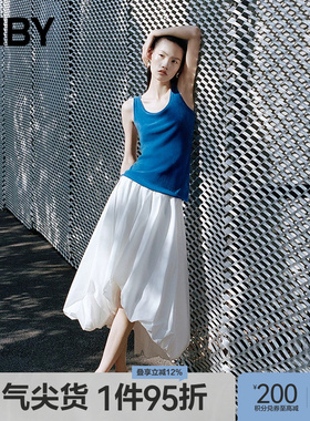 【春夏上新】JNBY/江南布衣25夏半身裙女休闲宽松5P4D11570