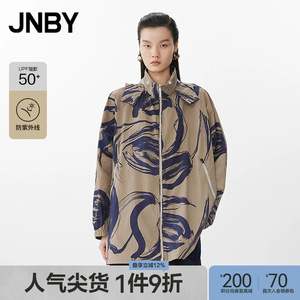 【春夏上新】JNBY/江南布衣25春防晒风衣宽松立领5P3914140