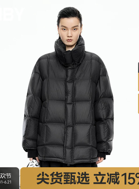 【秋冬上新】JNBY/江南布衣24冬新品羽绒服宽松立领长袖5OAC1027A