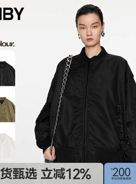【秋冬上新】JNBY/江南布衣24秋新品羽绒服宽松棒球领5O9C10770