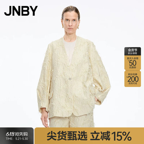 【秋冬上新】JNBY/江南布衣25秋新品西服A型宽松长袖5P8713200