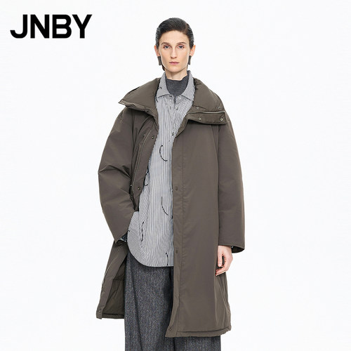 【秋冬上新】JNBY/江南布衣25冬新品羽绒服宽松立领长袖5PBC13630