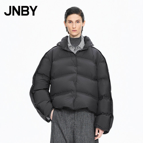 【秋冬上新】JNBY/江南布衣25冬新品羽绒服宽松H型长袖5PAC13590