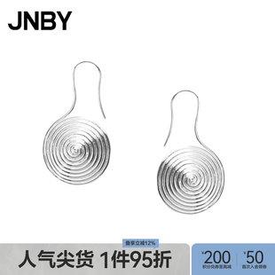 女装 铜镀银耳环民族风女7O2K14930 江南布衣春季 JNBY