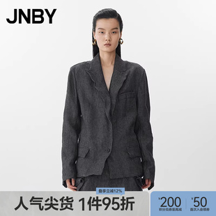 江南布衣25春西服休闲长袖 早春上新 JNBY 领5P2710490 西装