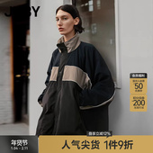 JNBY 拒水透湿 江南布衣春秋立领宽松休闲羽绒服5O9C11570
