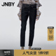 铅笔裤 JNBY 女九分裤 子复古水洗通勤长裤 江南布衣秋修身 牛仔裤