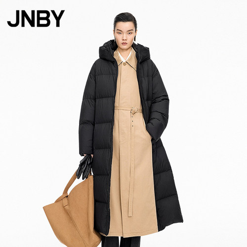 【秋冬上新】JNBY/江南布衣25冬新品羽绒服A型连帽长袖5PBC14050