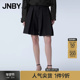 五分裤 JNBY 休闲含羊毛百褶宽松 直筒中裤 短裤 江南布衣春季 女装