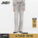 JNBY 江南布衣春秋牛仔长裤 苗族仿锡绣蝴蝶复古直筒牛仔5O9E14090