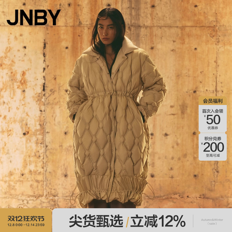 正反两穿冬长款羽绒服JNBY