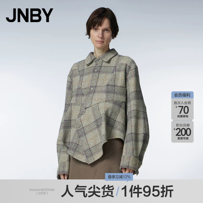 JNBY/江南布衣23冬新品毛呢夹克图片