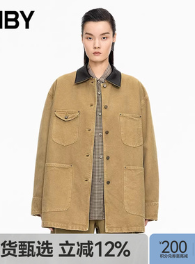 【秋冬上新】JNBY/江南布衣25冬新品夹克外套翻领长袖5PB61251H