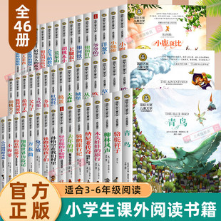 任选 国际大奖儿童文学名著获奖小说3-6年级课外阅读书籍骑鹅旅行记捣蛋鬼日记狐狸列那的故事青鸟三四五六年级课外书必读小学生版