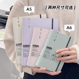 sworld笔记本A5不硌手活页本高颜值A6手账本学生考研记事本日记本