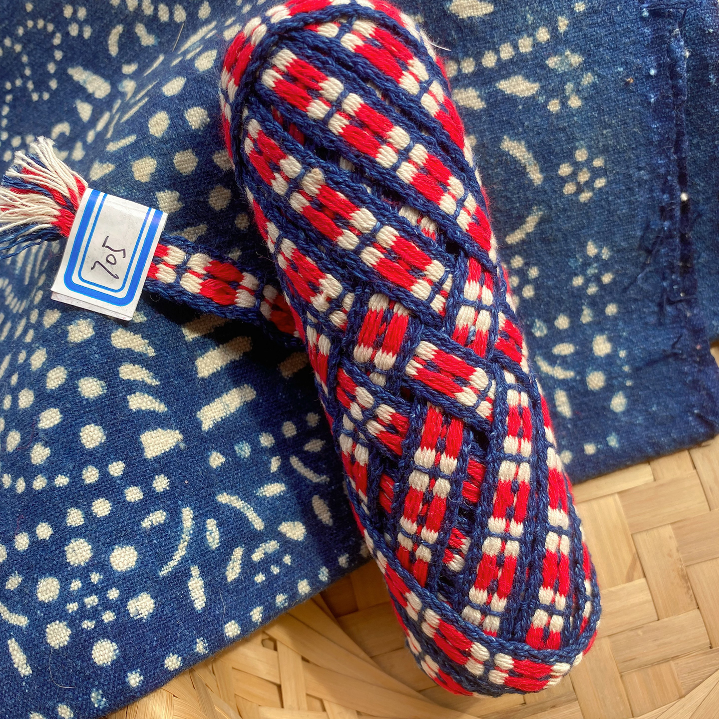 上海非遗手工老织带复古民俗国潮