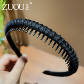 洗脸发箍敷面膜用带齿防滑压发无痕头箍2026年新款 碎发发卡子头饰