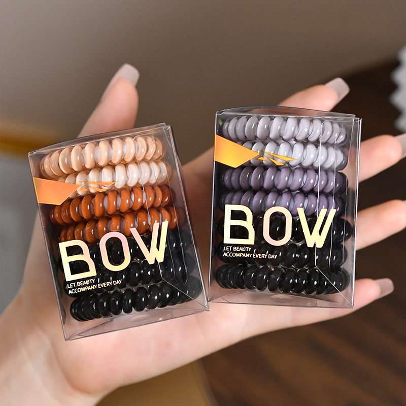 环保硅胶tpu材质高弹不塌发圈