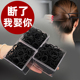 小皮筋女扎头儿童不伤发黑色一次性橡皮筋高弹力耐用不缠头发发圈