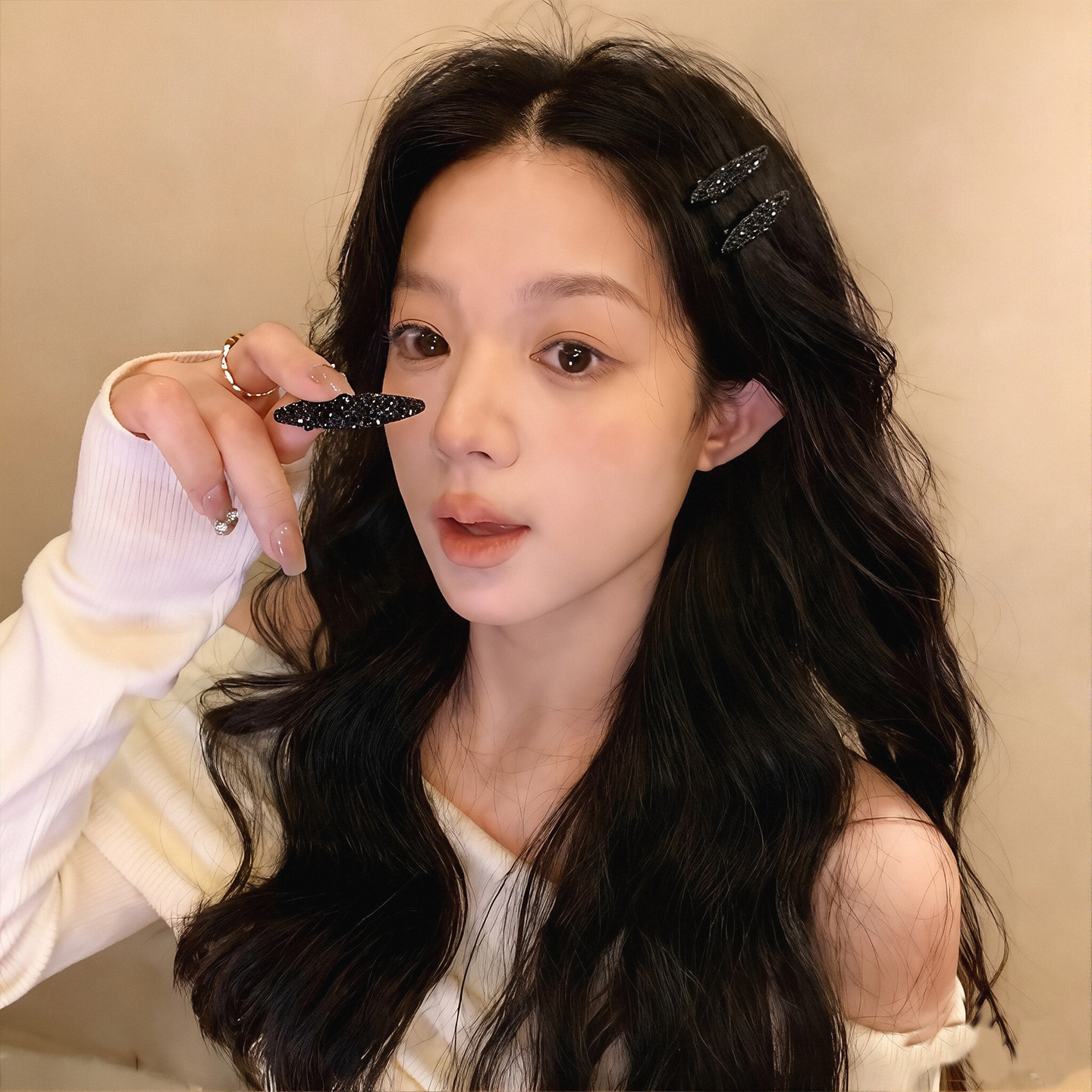 侧边精致小夹子绝美独特漂亮水钻迷你鸭嘴夹小发夹碎发刘海夹发卡,饰品/流行首饰/时尚饰品新,发饰,淘宝优惠券,粉丝福利购,淘宝优惠卷