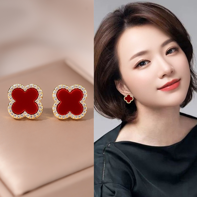 高级感时尚优雅气质耳钉