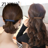 夹头发 发卡网红新款 发量少夹子固定头发后脑勺一字弹簧夹头夹女