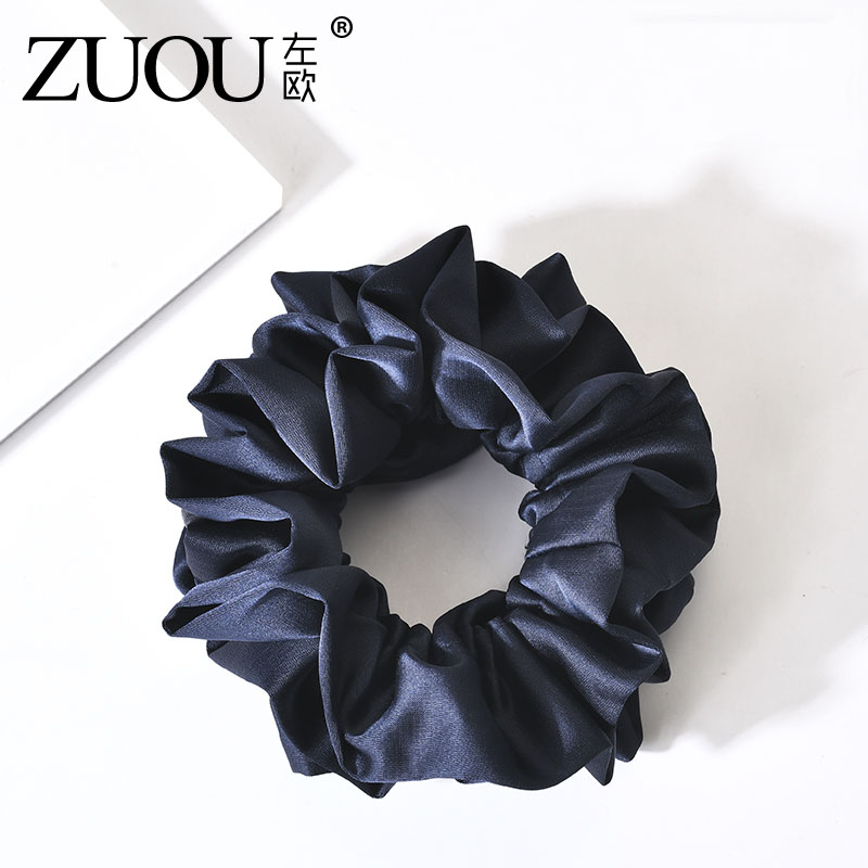 发圈大肠圈简约气质粗缎面ins