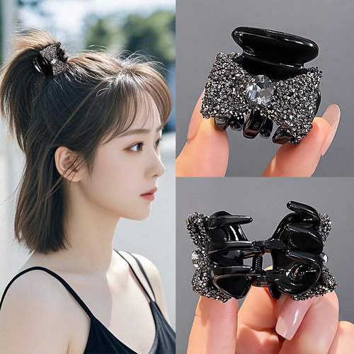 适合扎高马尾的小抓夹增高颅顶