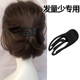 2026新款 短发半扎发夹子头饰发夹后脑勺发量少抓夹鸭嘴夹女小发卡