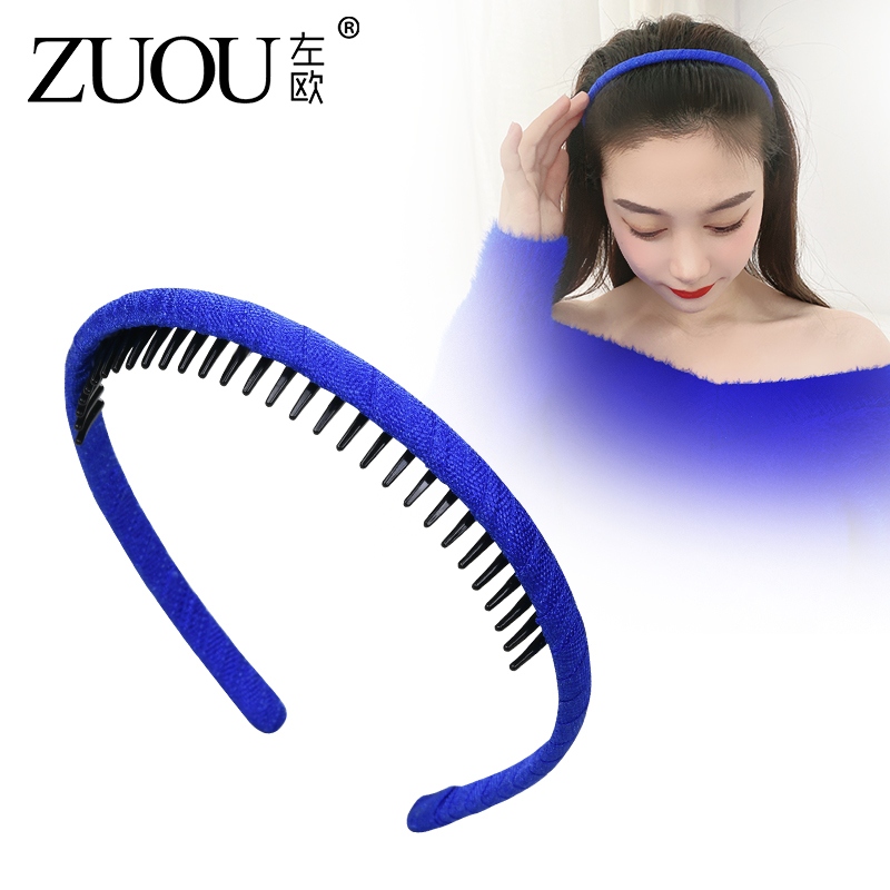 显白克莱因蓝左欧旗舰店发箍