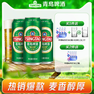 24听官方直营 青岛啤酒经典 500ml