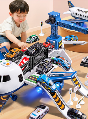 飞机模型套装仿真合金小汽车战斗机航空客机航模儿童男孩玩具摆件