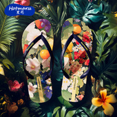 防滑拖鞋 hotmarzz 黑玛新款 女夏外穿海边沙滩舒适柔软女士人字拖