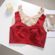 套装 红色内衣女马本命年薄款 大胸显小全罩杯收副乳调整型文胸内裤