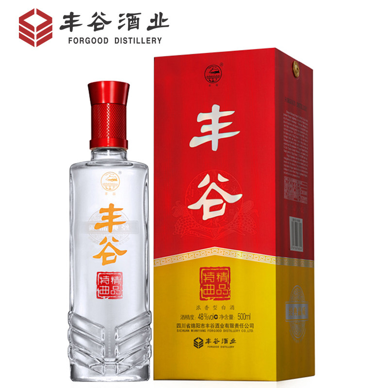 丰谷精品特曲52度500ml礼盒装浓香型纯粮口粮酒四川白酒商务宴请